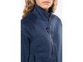 Veste zippée chinée femme - K9107