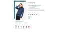 Veste zippée chinée femme - K9107