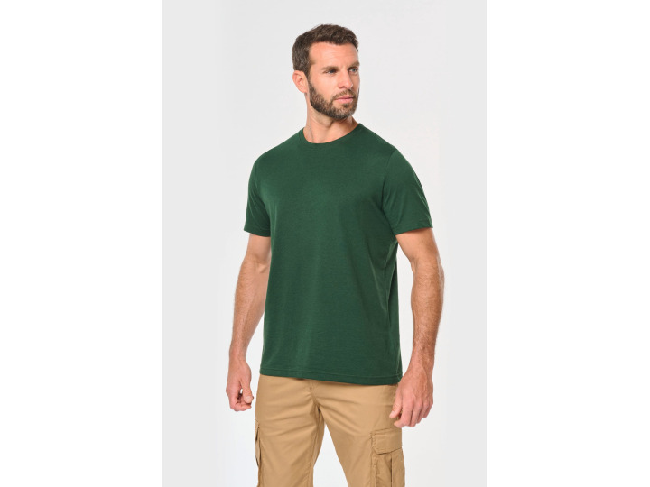 WK302  Tshirt col rond écoresponsable homme