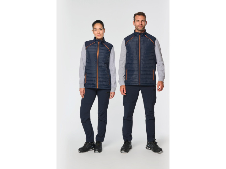 WK606  Bodywarmer Day To Day bimatière unisexe