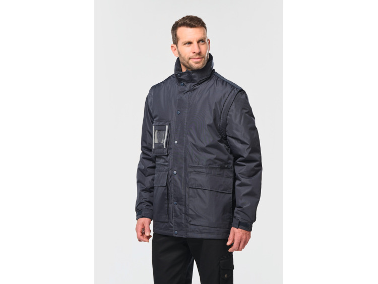 WK6106 - Parka workwear manches amovibles homme