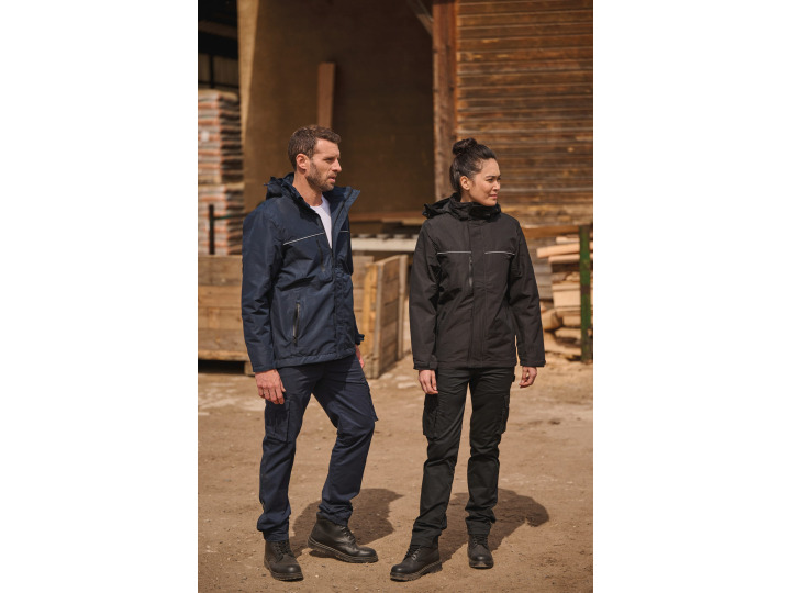 WK650  Parka performance à capuche unisexe